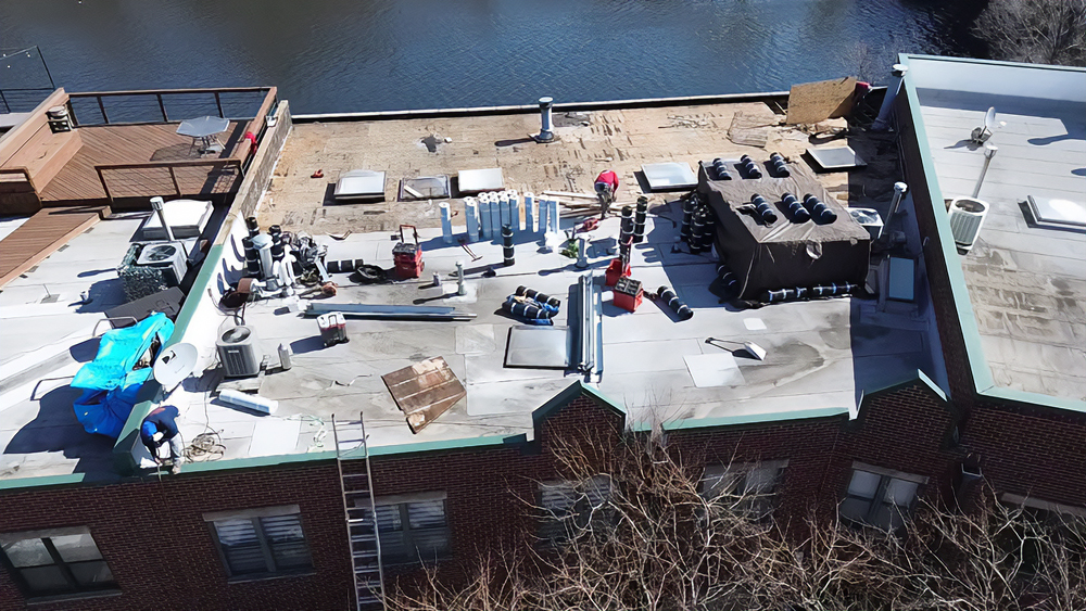 Commercial Roofing in Chicago by Perez Roofing & Masonry